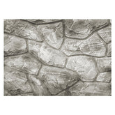 Aperturee - Retro Realistic Grey Stone Texture Rubber Floor Mat